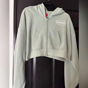 Budweiser Sage Green Sleeve Detail